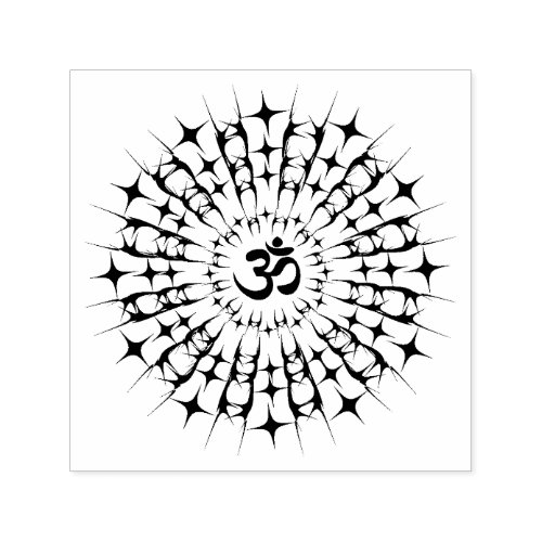 Shri Yantra or Sri Chakra _ Glowing Energy Self_inking Stamp