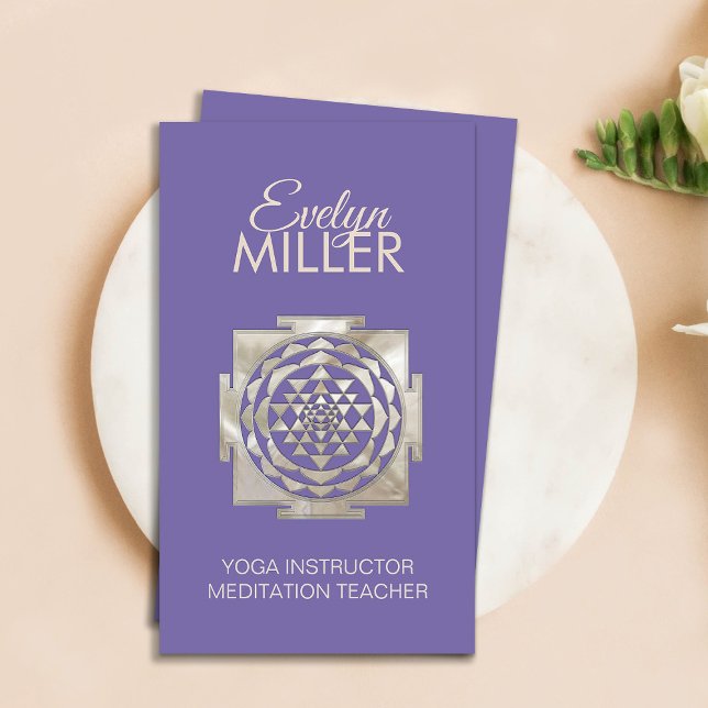 Shri Yantra - Sri yantra - Shri Chakra Business Ca Card (Creator Uploaded)