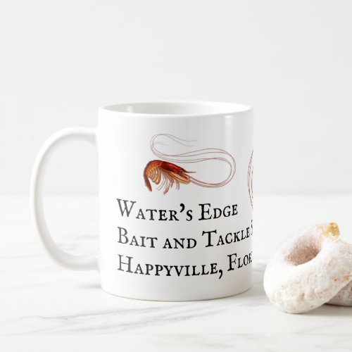 Shrimp Bait Shop Advertising Promotional Coffee Mug