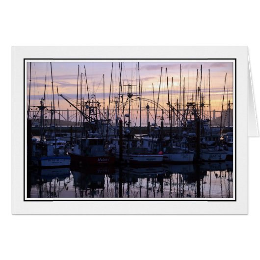 Shrimp Boats Cards (Front Horizontal)
