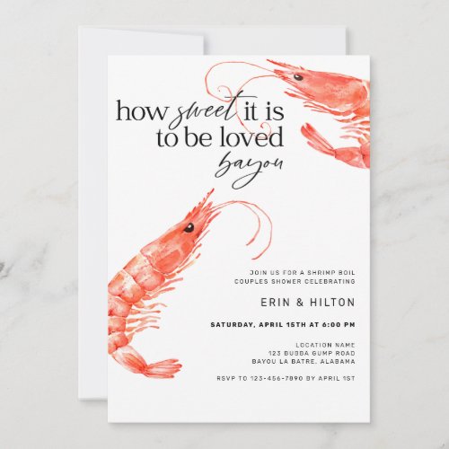 Shrimp Boil Invitation