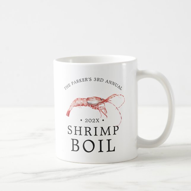 Shrimp Boil | Seafood Themed Party | Event Coffee Mug (Right)