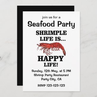 Shrimp Fish Seafood Party