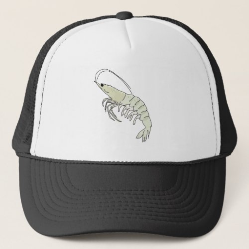 Shrimp la crevette trucker hat