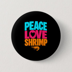 Shrimp lover cajun seafood shrimps  button