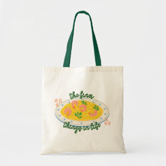shrimp scampi - the finer things series - tote bag