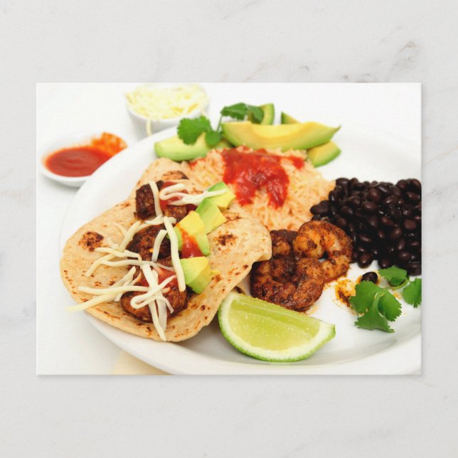 Shrimp Taco Postcard (Front)