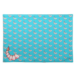Shrimp tail cloth placemat