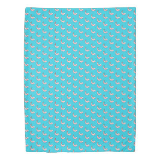 Shrimp tail duvet cover