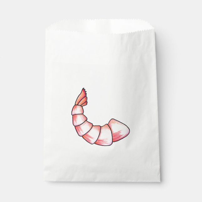 Shrimp tail favor bag (Front)