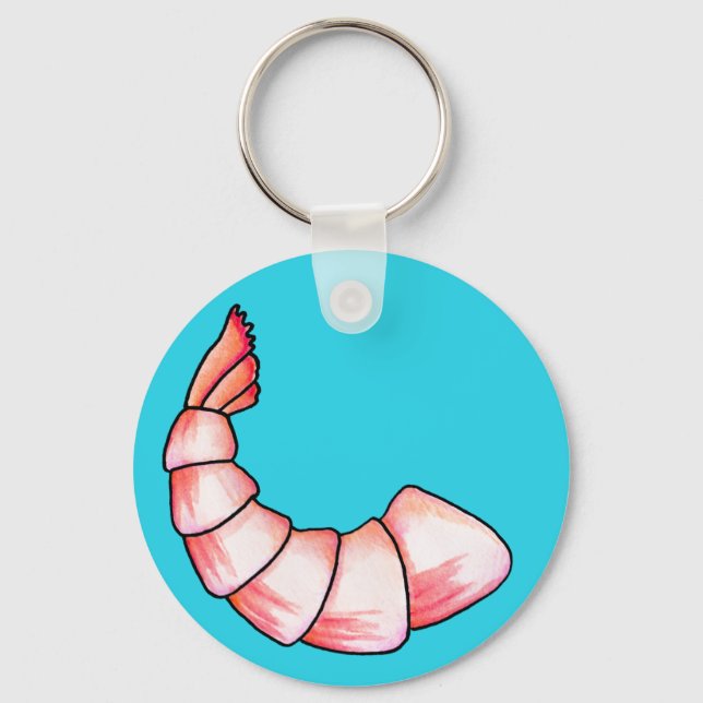 Shrimp tail keychain (Front)