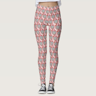 Personalized Leggings with Face, - Custom Christmas Nordic pattern Leggings  For Women-Design Christmas Leggings