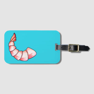 Shrimp tail luggage tag