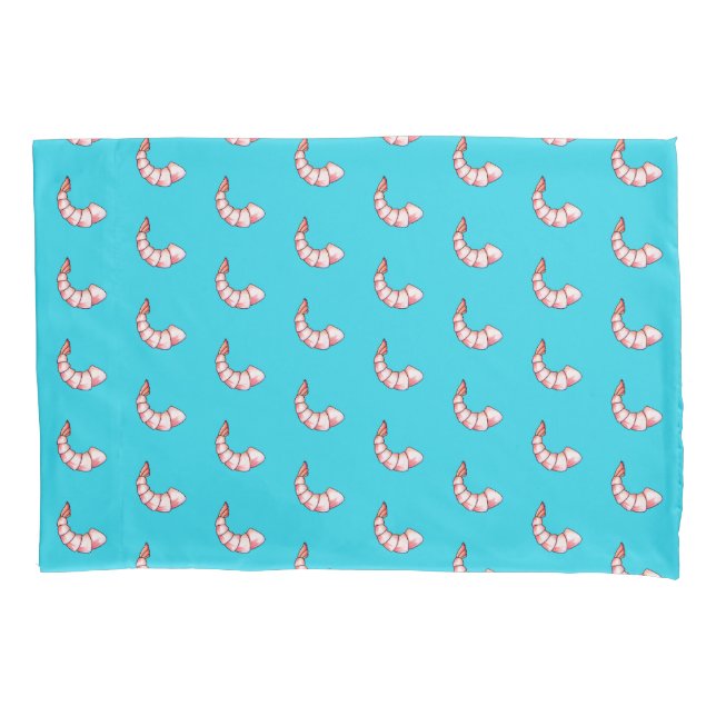 Shrimp tail pillow case (Front)