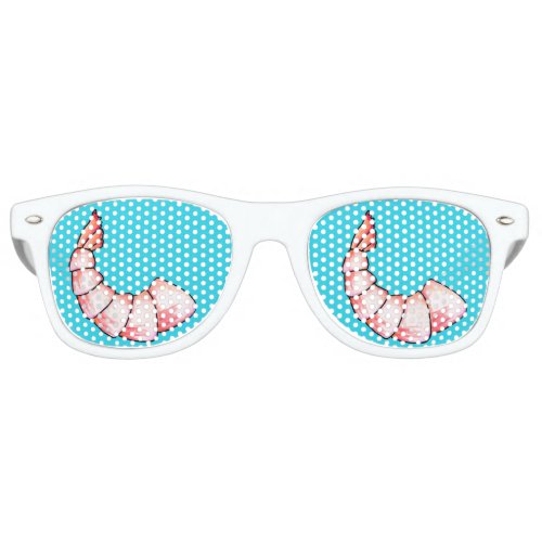 Shrimp tail retro sunglasses