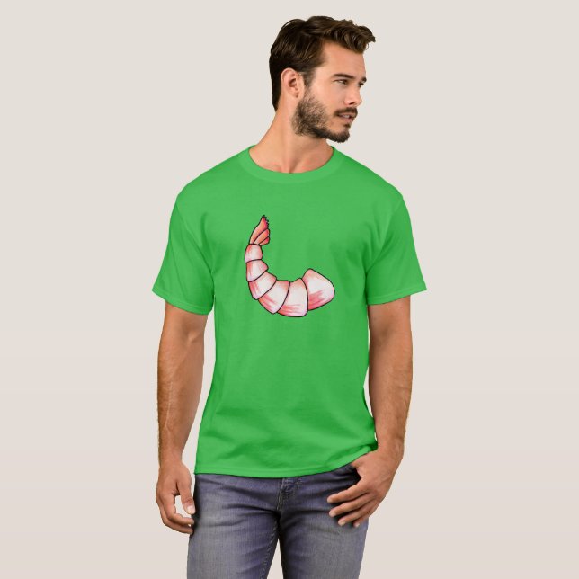 Shrimp tail T-Shirt (Front Full)