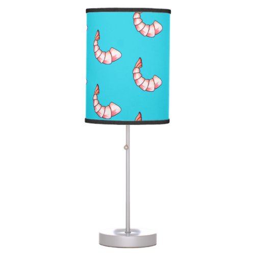 Shrimp tail table lamp