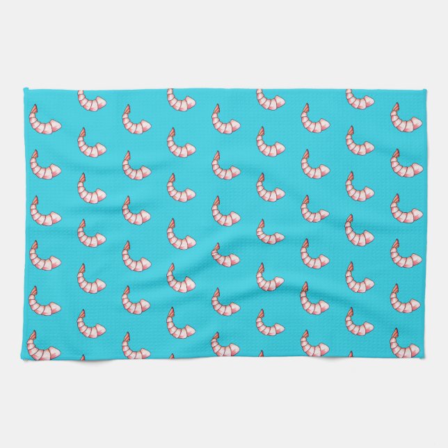 Shrimp tail towel (Horizontal)