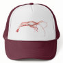 Shrimp Themed Trucker Hat