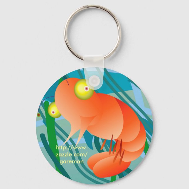 shrimpee keychain (Front)