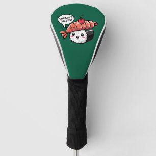 shrimply the best kawaii sushi golf head cover