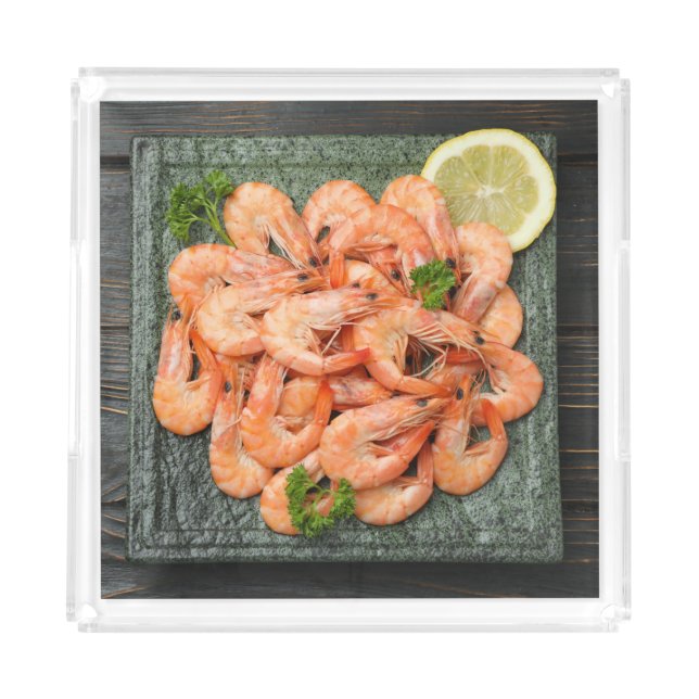 Shrimps Acrylic Tray (Front)