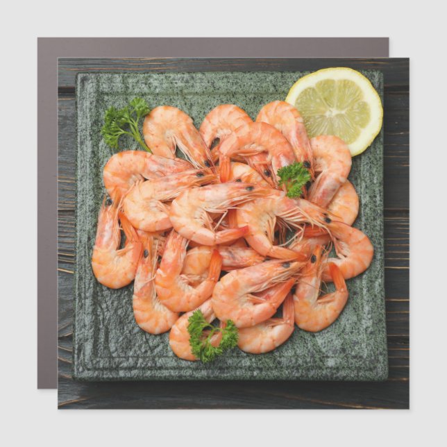 Shrimps Car Magnet (Front)