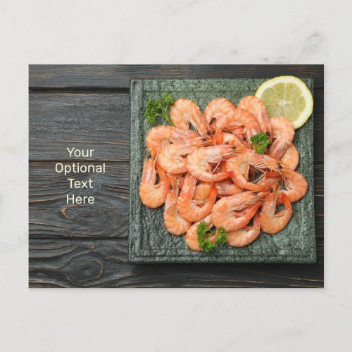 Shrimps Postcard