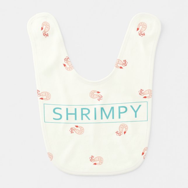 Shrimpy Baby Bib (Front)