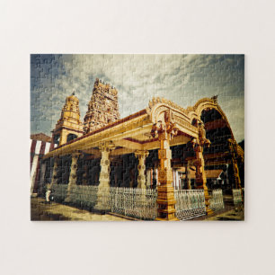 Shrine in Sri Lanka. Jigsaw Puzzle