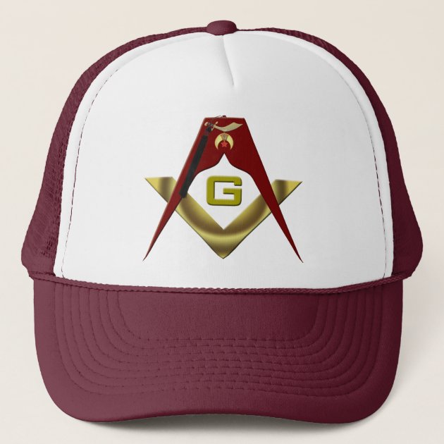 SHRINE-Masons-Fez Trucker Hat | Zazzle.com