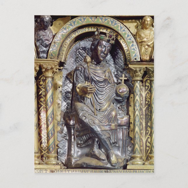 Shrine of Emperor Charlemagne Postcard (Front)