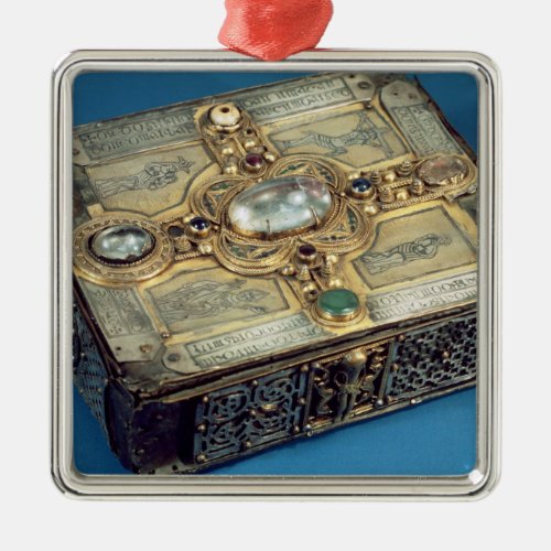 Shrine of the Stowe Missal from Lorrha County Ti Metal Ornament