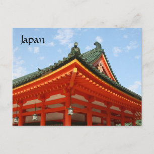 shrine roof postcard
