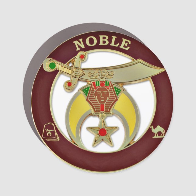 Shriner Car Magnet (Front)