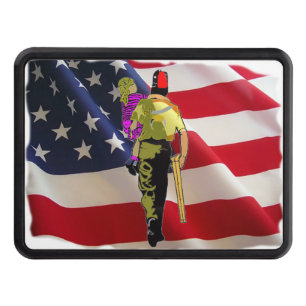 Shriner Carrying Child Trailer Hitch Cover
