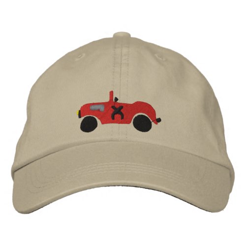 Shriner Parade Car Embroidered Baseball Hat