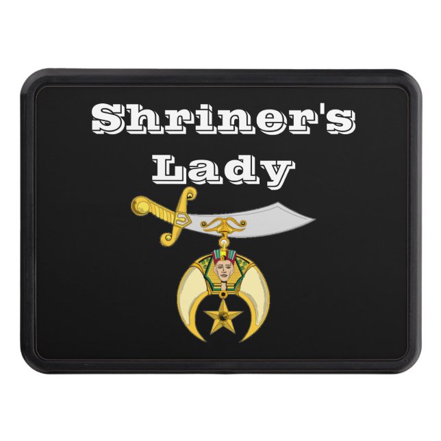 Shriner Personalized Tow Hitch Cover (Front)
