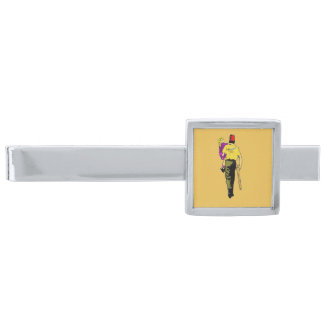 Shriners and Friends Silver Finish Tie Clip