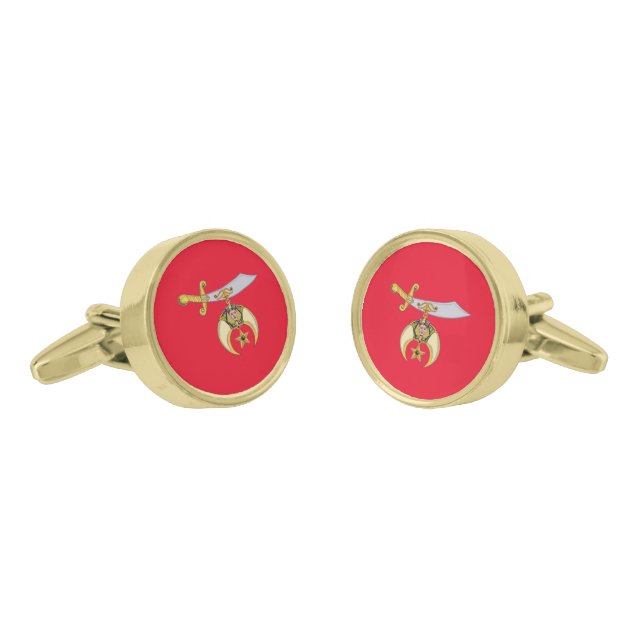 SHRINERS CUFFLINKS (Angled)