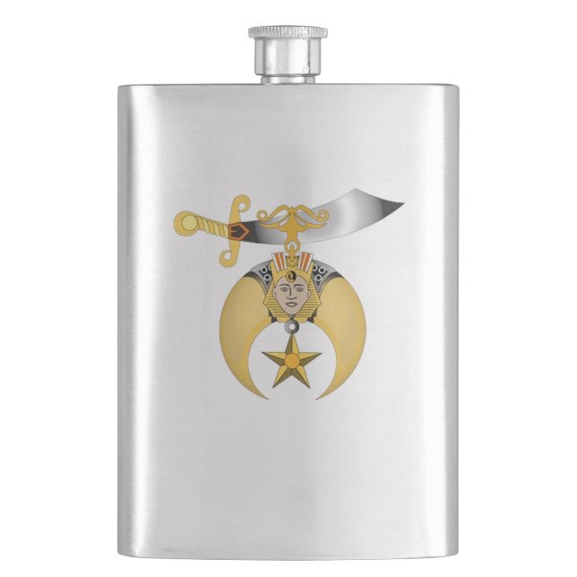 Shriners  flask (Front)