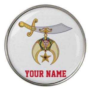 SHRINERS GOLF BALL MARKER