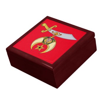 Shriners Jewelry Box by ALMOUNT at Zazzle