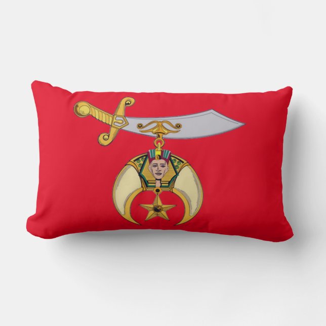 SHRINERS LUMBAR PILLOW (Front)