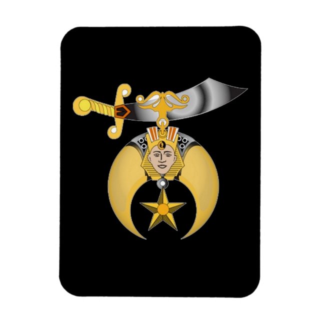 Shriners Magnet (Vertical)
