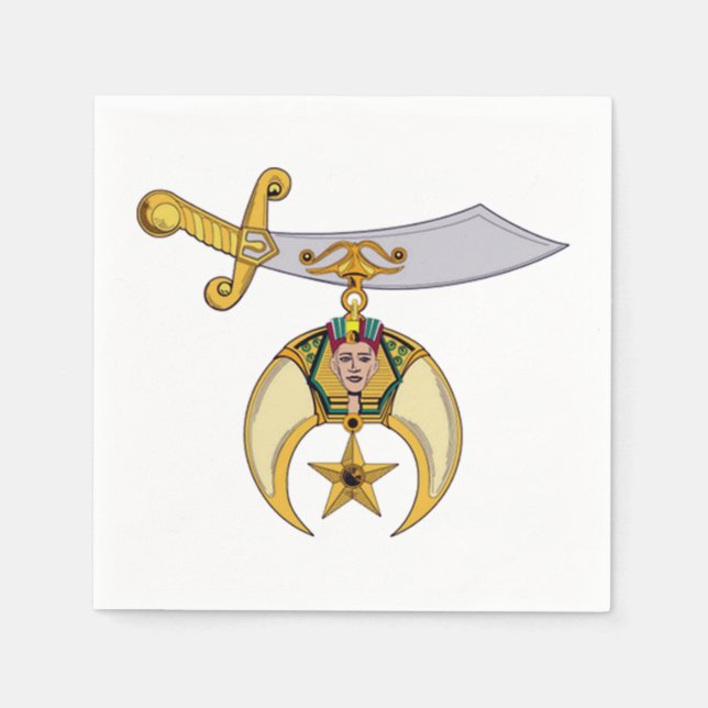Shriners Napkins (Front)