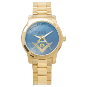 Shriners on Blue Masonic Watch