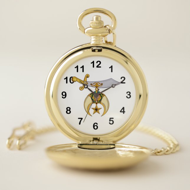 Shriners Pocket Watch (Inside)