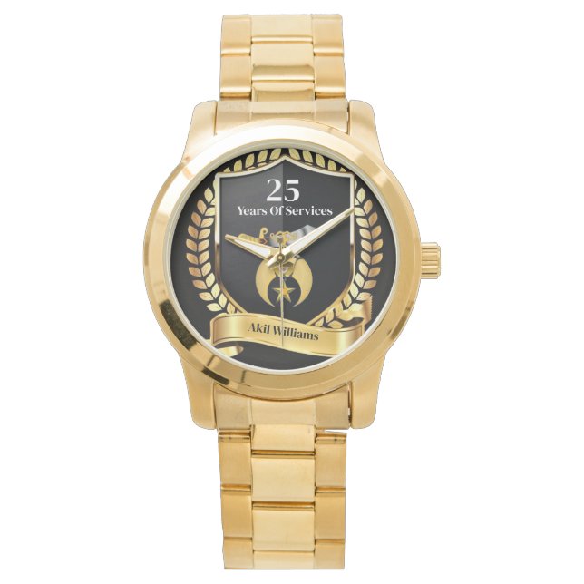 Shriners Years of Services Watch (Front)