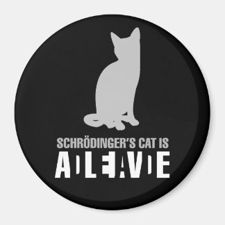 Shrodinger's Cat Magnet
